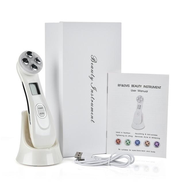 LED ANTI AGING FACE MASSAGER