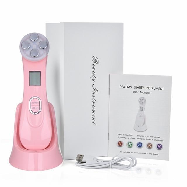 LED ANTI AGING FACE MASSAGER